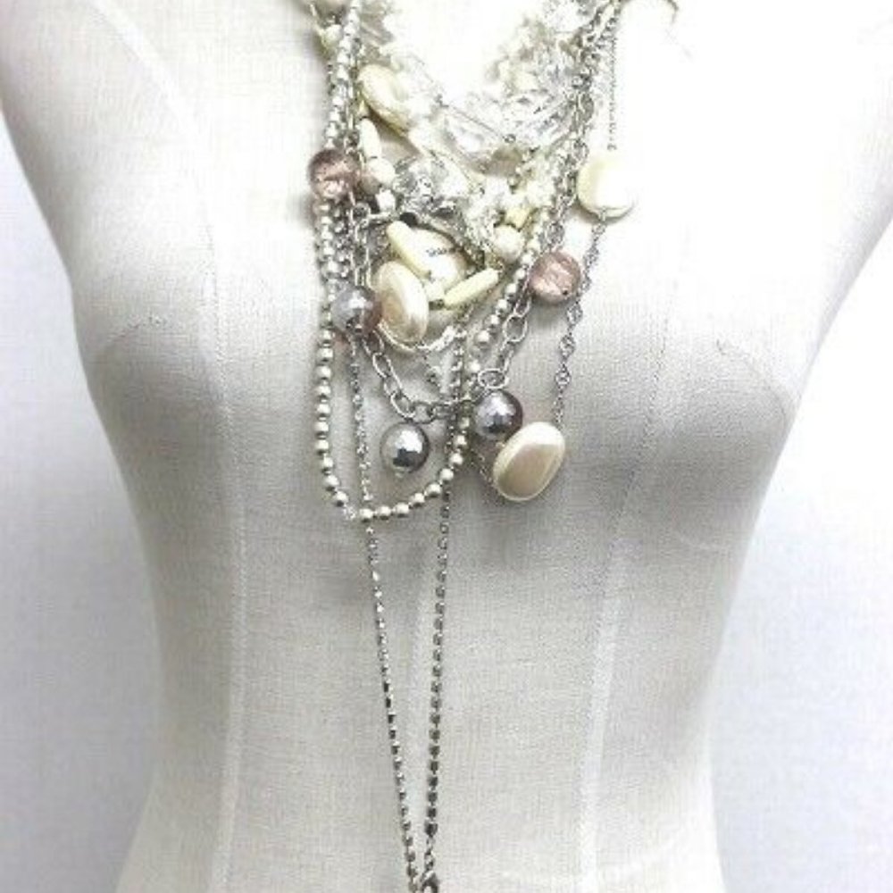 MASTERMIND JAPAN Long Necklace 8 Consecutive Chain Necklace